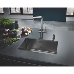 Grohe K700U zlewozmywak stalowy 55x45 cm Brushed Hard Graphite 31574AL1