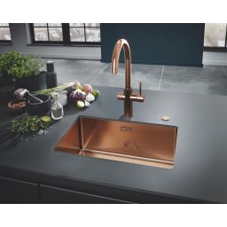 Grohe K700U zlewozmywak stalowy 55x45 cm brushed warm sunset 31574DL1