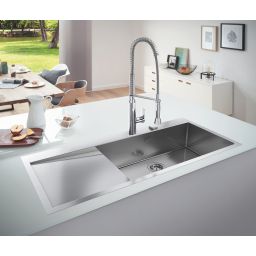 Grohe K1000 zlewozmywak 116x52 cm stal szlachetna 31582SD1