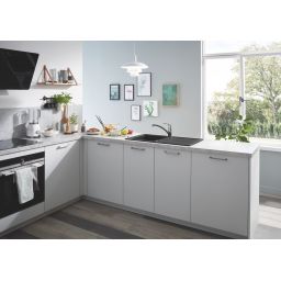 Grohe K400 zlewozmywak granitowy 86x50 cm czarny 31640AP0