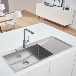 Grohe K1000 zlewozmywak 116x52 cm stal szlachetna 31581SD1