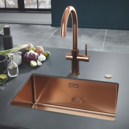 Grohe K700U zlewozmywak stalowy 55x45 cm brushed warm sunset 31574DL1