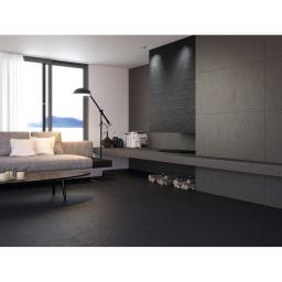 Grespania Alpes Negro płytka ścienno-podłogowa 120x60 cm czarna