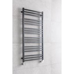 P.M.H. Avento grzejnik łazienkowy 121x60 cm czarny połysk AV4B