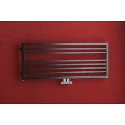 P.M.H. Avento Frame grzejnik łazienkowy 121x48 cm czarny połysk AVFXLB