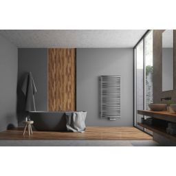 P.M.H. Sorano Frame grzejnik łazienkowy 50x121 cm czarny strukturalny SNF3BL