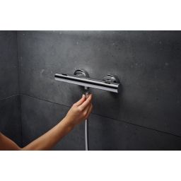 Hansgrohe Ecostat Fine bateria prysznicowa ścienna termostatyczna chrom 13323000