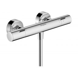 Hansgrohe Ecostat Fine bateria prysznicowa ścienna termostatyczna chrom 13324000