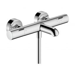 Hansgrohe Ecostat Fine bateria wannowo-prysznicowa ścienna termostatyczna chrom 13325000