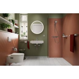 Hansgrohe Ecostat Element bateria prysznicowa ścienna termostatyczna chrom 13346000