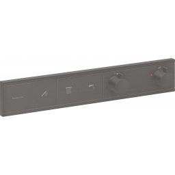 Hansgrohe RainSelect bateria wannowo-prysznicowa podtynkowa czarny chrom szczotkowany 15381340