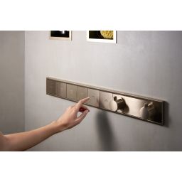 Hansgrohe RainSelect bateria wannowo-prysznicowa podtynkowa termostatyczna brąz szczotkowany 15384140
