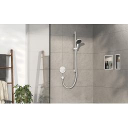 Hansgrohe ShowerSelect Comfort S bateria prysznicowa podtynkowa termostatyczna biały mat 15553700