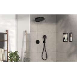 Hansgrohe ShowerSelect Comfort S bateria wannowo-prysznicowa podtynkowa termostatyczna czarny mat 15554670
