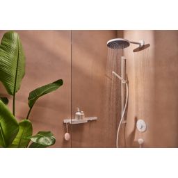 Hansgrohe ShowerSelect Comfort S bateria wannowo-prysznicowa podtynkowa termostatyczna biały mat 15554700