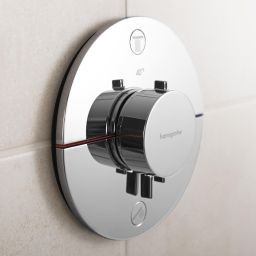 Hansgrohe ShowerSelect Comfort S bateria wannowo-prysznicowa podtynkowa termostatyczna chrom 15556000