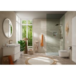 Hansgrohe ShowerSelect Comfort S bateria wannowo-prysznicowa podtynkowa termostatyczna brąz szczotkowany 15556140