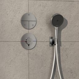 Hansgrohe ShowerSelect Comfort S bateria prysznicowa podtynkowa termostatyczna chrom 15562000