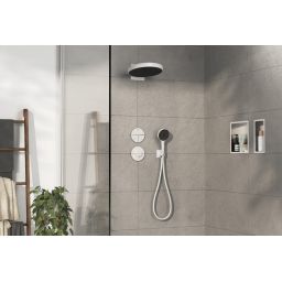 Hansgrohe ShowerSelect Comfort S bateria prysznicowa podtynkowa termostatyczna biały mat 15562700