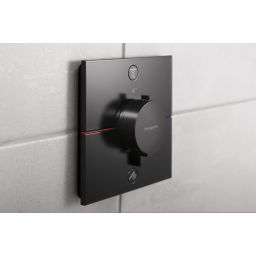 Hansgrohe ShowerSelect Comfort E bateria wannowo-prysznicowa podtynkowa termostatyczna czarny mat 15572670