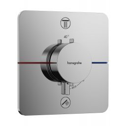 Hansgrohe ShowerSelect Comfort Q bateria wannowo-prysznicowa podtynkowa termostatyczna chrom 15583000
