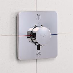 Hansgrohe ShowerSelect Comfort Q bateria wannowo-prysznicowa podtynkowa termostatyczna chrom 15586000
