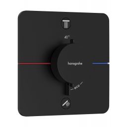 Hansgrohe ShowerSelect Comfort Q bateria wannowo-prysznicowa podtynkowa termostatyczna czarny mat 15586670