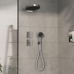 Hansgrohe ShowerSelect Comfort Q bateria prysznicowa podtynkowa termostatyczna chrom 15589000