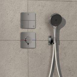Hansgrohe ShowerSelect Comfort Q bateria prysznicowa podtynkowa termostatyczna chrom 15589000
