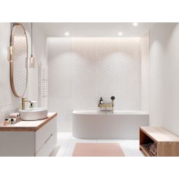 Hansgrohe ShowerTablet Select 400 bateria wannowo-prysznicowa ścienna termostatyczna brąz szczotkowany 24340140