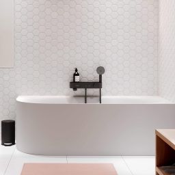 Hansgrohe ShowerTablet Select 400 bateria wannowo-prysznicowa ścienna termostatyczna czarny mat 24340670