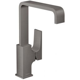 Hansgrohe Metropol bateria umywalkowa stojąca czarny chrom szczotkowany 32511340