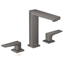Hansgrohe Metropol bateria umywalkowa stojąca czarny chrom szczotkowany 32515340