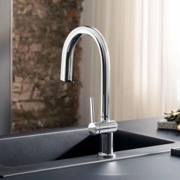 Hansgrohe Aqittura M91 bateria kuchenna stojąca chrom 76803000