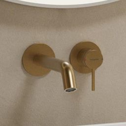 Hansgrohe Tecturis S bateria umywalkowa podtynkowa brąz szczotkowany 73350140