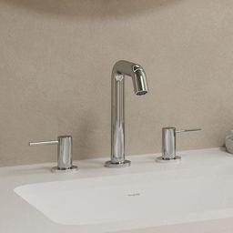 Hansgrohe Tecturis S bateria umywalkowa stojąca 3-otworowa chrom 73330000