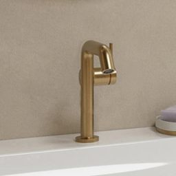Hansgrohe Tecturis S bateria umywalkowa stojąca CoolStart brąz szczotkowany 73340140