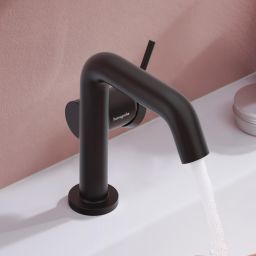 Hansgrohe Tecturis S bateria umywalkowa stojąca czarna 73323670