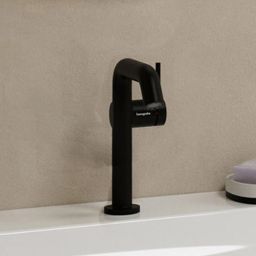 Hansgrohe Tecturis S bateria umywalkowa stojąca CoolStart czarny mat 73340670