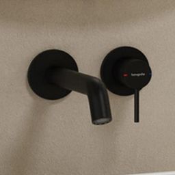 Hansgrohe Tecturis S bateria umywalkowa podtynkowa czarny mat 73350670