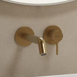 Hansgrohe Tecturis S bateria umywalkowa podtynkowa brąz szczotkowany 73351140