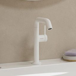 Hansgrohe Tecturis S bateria umywalkowa stojąca biały mat 73360700