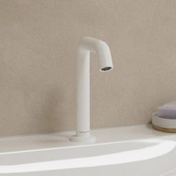 Hansgrohe Tecturis S bateria umywalkowa stojąca 2-otworowa CoolStart biały mat 73353700
