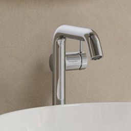 Hansgrohe Tecturis S bateria umywalkowa stojąca wysoka CoolStart chrom 73372000