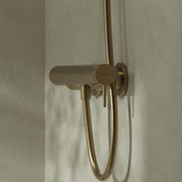 Hansgrohe Tecturis S bateria prysznicowa ścienna brąz szczotkowany 73622140