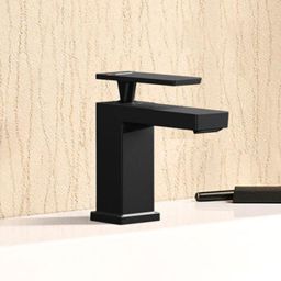 Hansgrohe Tecturis E bateria umywalkowa stojąca CoolStart czarny mat 73002670