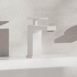 Hansgrohe Tecturis E bateria umywalkowa stojąca CoolStart biały mat 73002700