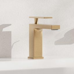 Hansgrohe Tecturis E bateria umywalkowa stojąca brąz szczotkowany 73014140