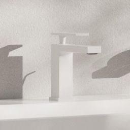 Hansgrohe Tecturis E bateria umywalkowa stojąca biała 73014700