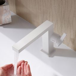 Hansgrohe Tecturis E bateria umywalkowa stojąca biała 73020700